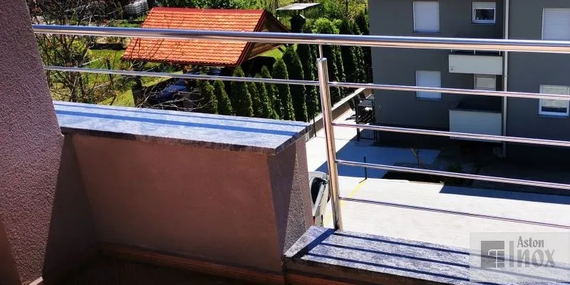 Inox ograda za parapete individualne izvedbe
